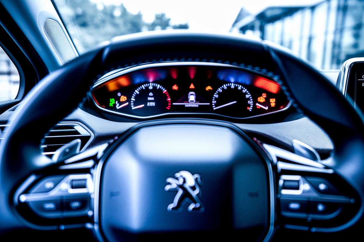 Voyants Peugeot 208 : Signification Complète du Tableau de Bord et Alertes Orange
