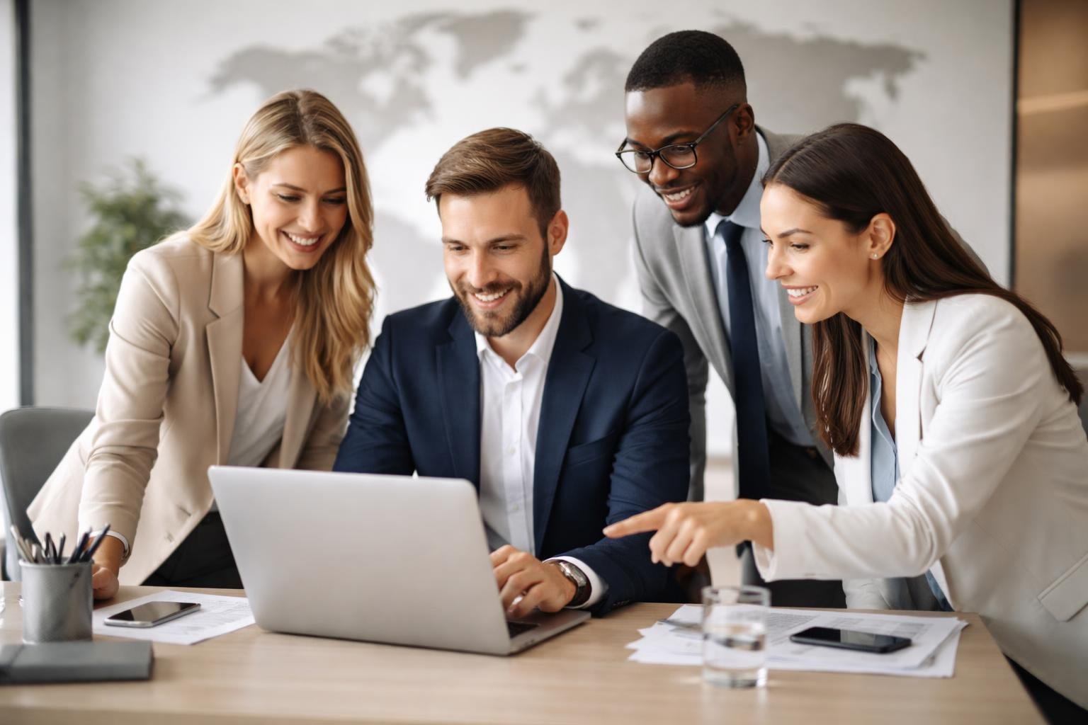 groupe-affaires-ordinateur-bureau-moderne