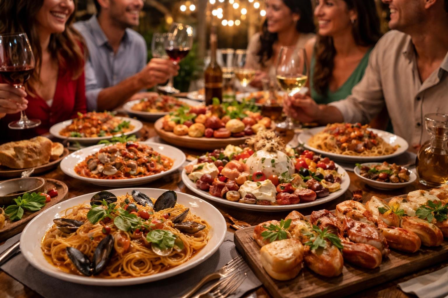 table-plats-italiens-gens-souriants-ambiance